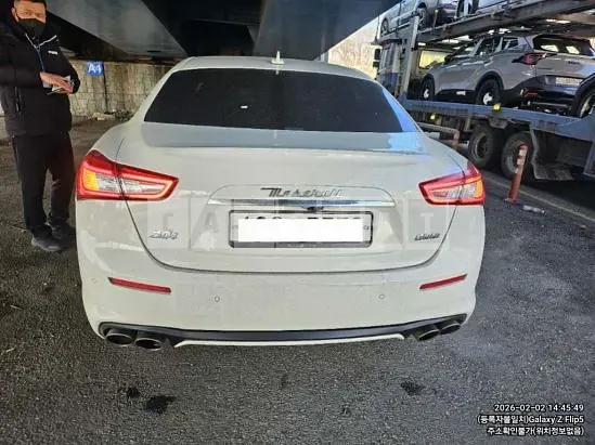 Photo 2 of 20: 2018 Maserati Ghibli, VIN ZAM57XSG7J1270757 — Korean insurance auction