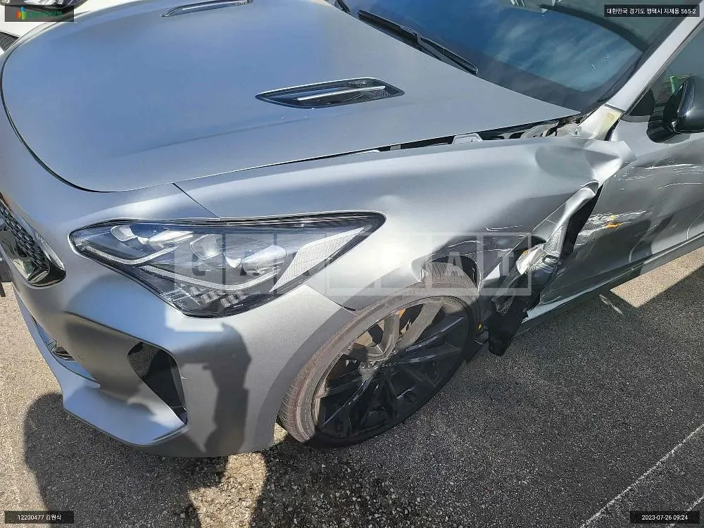 Photo 2 of 14: 2023 Kia Stinger, VIN KNAE551CDPS134841 — Korean insurance auction