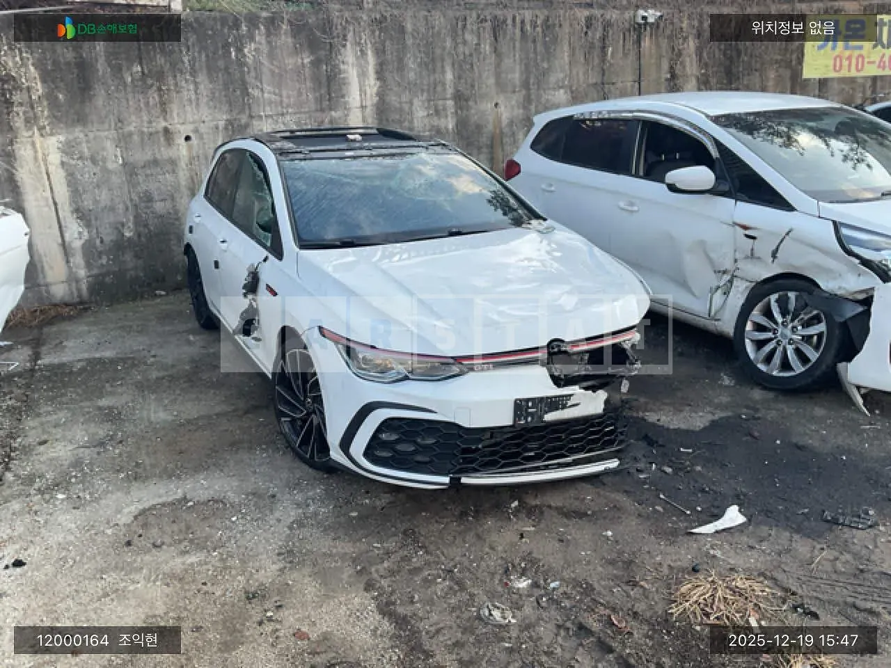Photo 2 of 18: 2023 Volkswagen Golf 8 GTI, VIN WVWZZZCD8PW176608 — Korean insurance auction