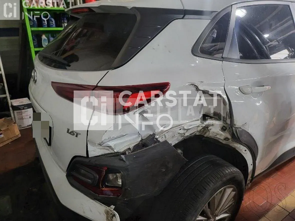 Photo 2 of 7: 2019 Hyundai Kona 1.6, VIN KMHK4815GKU367855 — Korean insurance auction