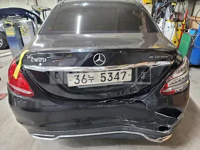 Photo 1 of 35: 2015 Mercedes-Benz C200 BlueTec, VIN WDDWF0EB6FF038783 — Korean insurance auction