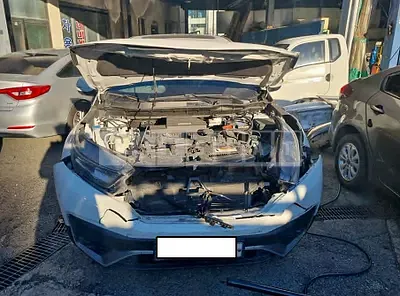 Photo 1 of 23: 2021 Honda CR-V 2WD, VIN 5J6RW1870ML520385 — Korean insurance auction