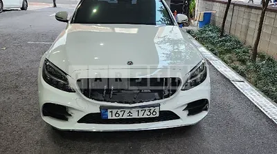 Photo 1 of 24: 2021 Mercedes-Benz C 200, VIN W1KWF8AB0MR618384 — Korean insurance auction