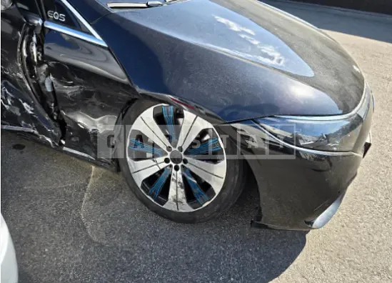 Photo 2 of 24: 2023 Mercedes-Benz EQS450 + — Korean insurance auction