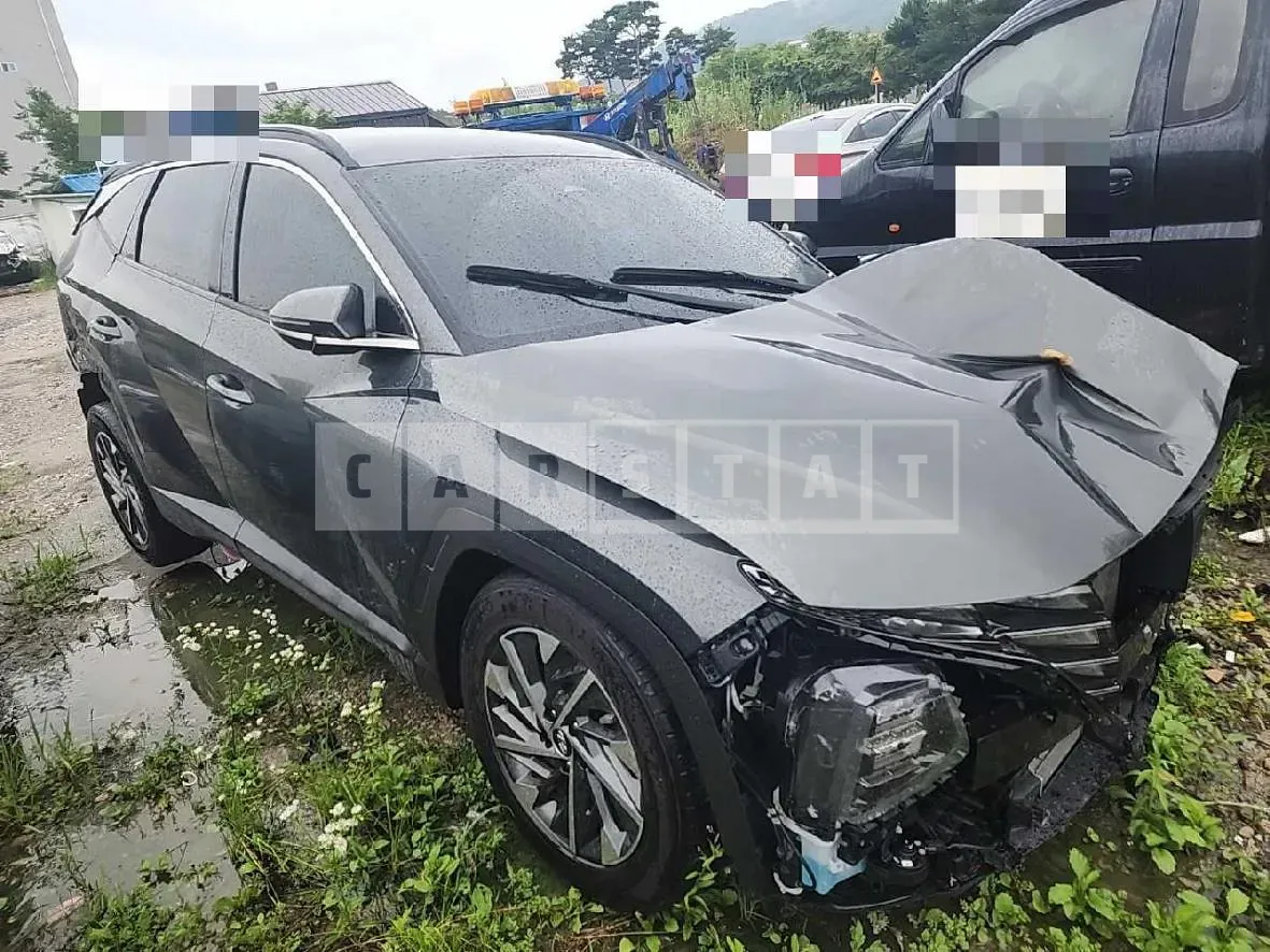 Photo 2 of 7: 2021 Hyundai Tucson Hybrid — Korean insurance auction
