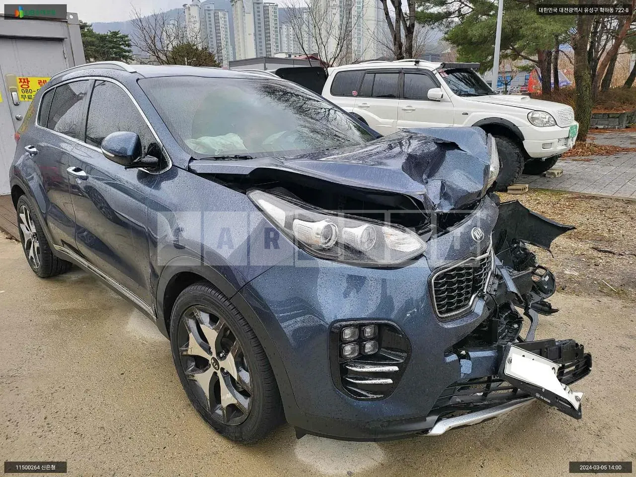 Photo 2 of 14: 2016 Kia Sportage, VIN KNAPM813BGK036041 — Korean insurance auction
