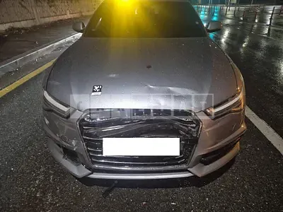 Photo 1 of 9: 2018 Audi A6 35 TDI quattro, VIN WAUZZZ4G0JN071709 — Korean insurance auction