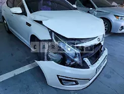 Photo 2 of 12: 2015 Kia K5 2.0 (LPI), VIN KNAGN418BFA565824 — Korean insurance auction
