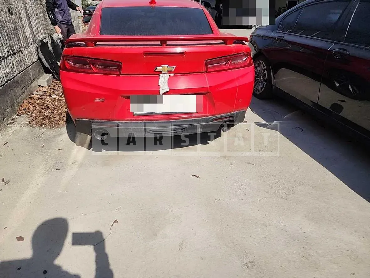 Photo 2 of 20: 2017 Chevrolet Camaro Ss Volcano Red — Korean insurance auction