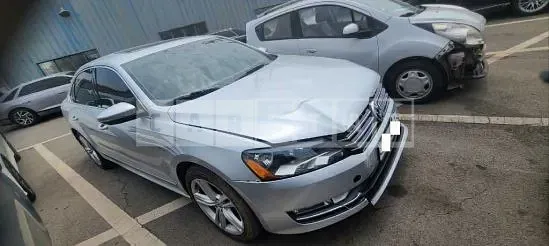 Photo 2 of 11: 2015 Volkswagen Passat 2.0 TDI — Korean insurance auction