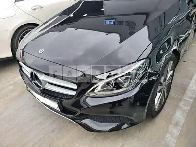 Photo 1 of 12: 2018 Mercedes-Benz C220 d, VIN WDDWF0EB1JR364627 — Korean insurance auction