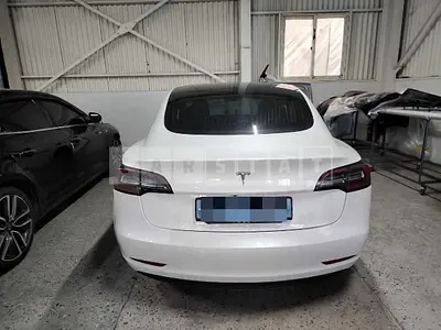 Photo 1 of 28: 2020 Tesla Model 3 Standard Range Plus R, VIN 5YJ3E1EA0LF694507 — Korean insurance auction