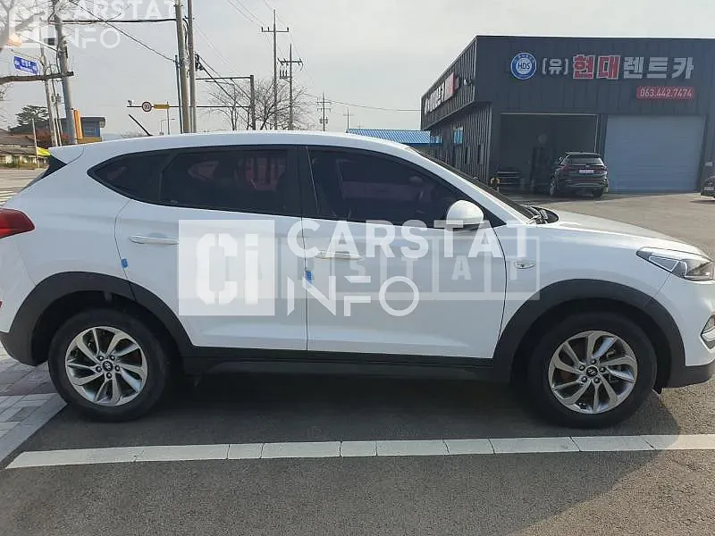 Photo 2 of 8: 2016 Hyundai Tucson, VIN KMHJ281ABGU175077 — Korean insurance auction