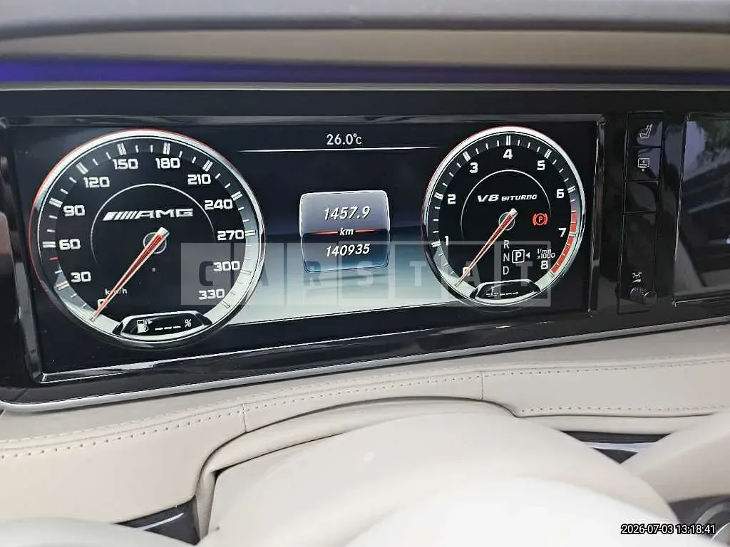 Photo 2 of 19: 2015 Mercedes-Benz S63 AMG 4Matic L — Korean insurance auction