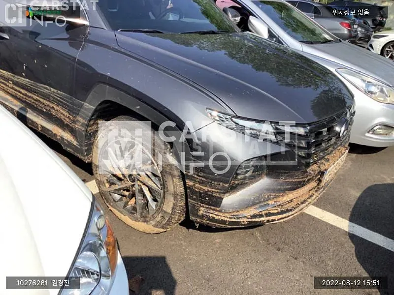 Photo 2 of 10: 2021 Hyundai Tucson Hybrid, VIN KMHJE811BNU039022 — Korean insurance auction