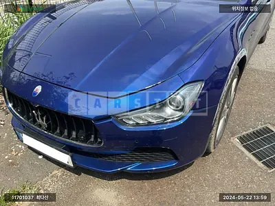 Photo 1 of 17: 2015 Maserati Ghibli Diesel, VIN ZAM57TSA6F1158978 — Korean insurance auction