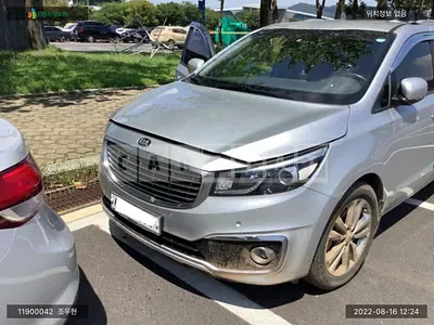 Photo 1 of 10: 2016 Kia Carnival, VIN KNAMC81ABGS214962 — Korean insurance auction