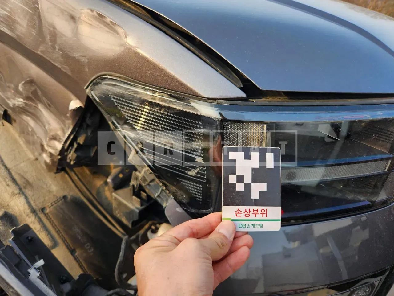 Photo 2 of 16: 2023 Hyundai Santa Fe Hybrid, VIN KMHP5811BRU004799 — Korean insurance auction