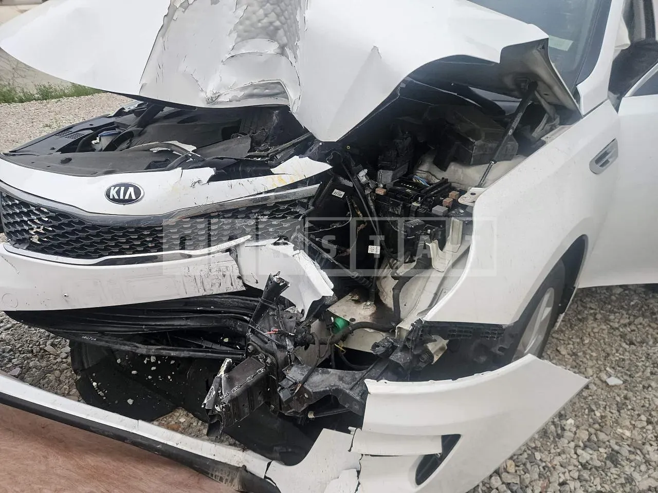 Photo 2 of 22: 2015 Kia K5 2.0 (Len_lpg), VIN KNAGU416BGA007821 — Korean insurance auction