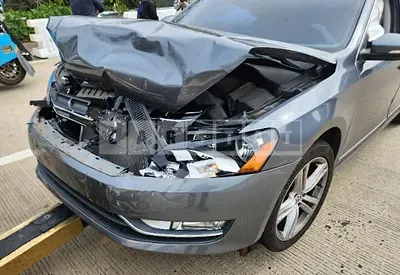 Photo 1 of 8: 2015 Volkswagen Passat 2.0 TDI, VIN 1VWZZZA3ZFC022076 — Korean insurance auction