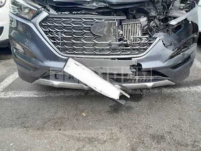 Photo 1 of 10: 2016 Hyundai Tucson, VIN KMHJ3815GHU220222 — Korean insurance auction