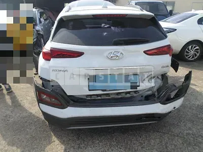 Photo 1 of 21: 2018 Hyundai Kona Electric, VIN KMHK381GFKU017921 — Korean insurance auction