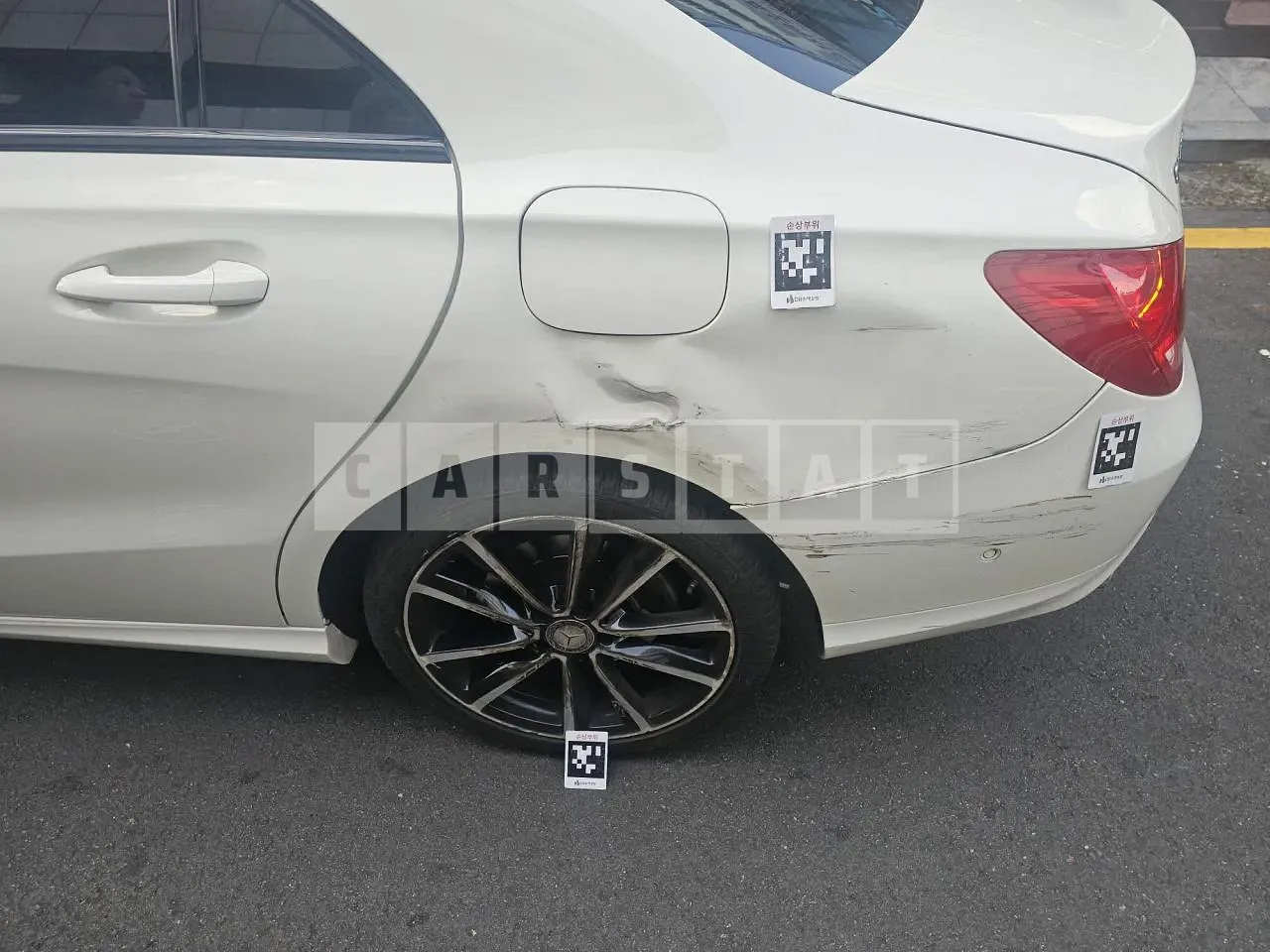 Photo 2 of 6: 2015 Mercedes-Benz CLA200 CDI 4Matic, VIN WDDSJ0CB2FN223810 — Korean insurance auction