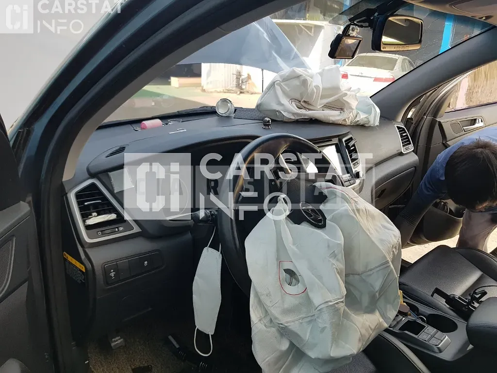 Photo 2 of 5: 2015 Hyundai Tucson 2.0, VIN KMHJ381ABGU099996 — Korean insurance auction