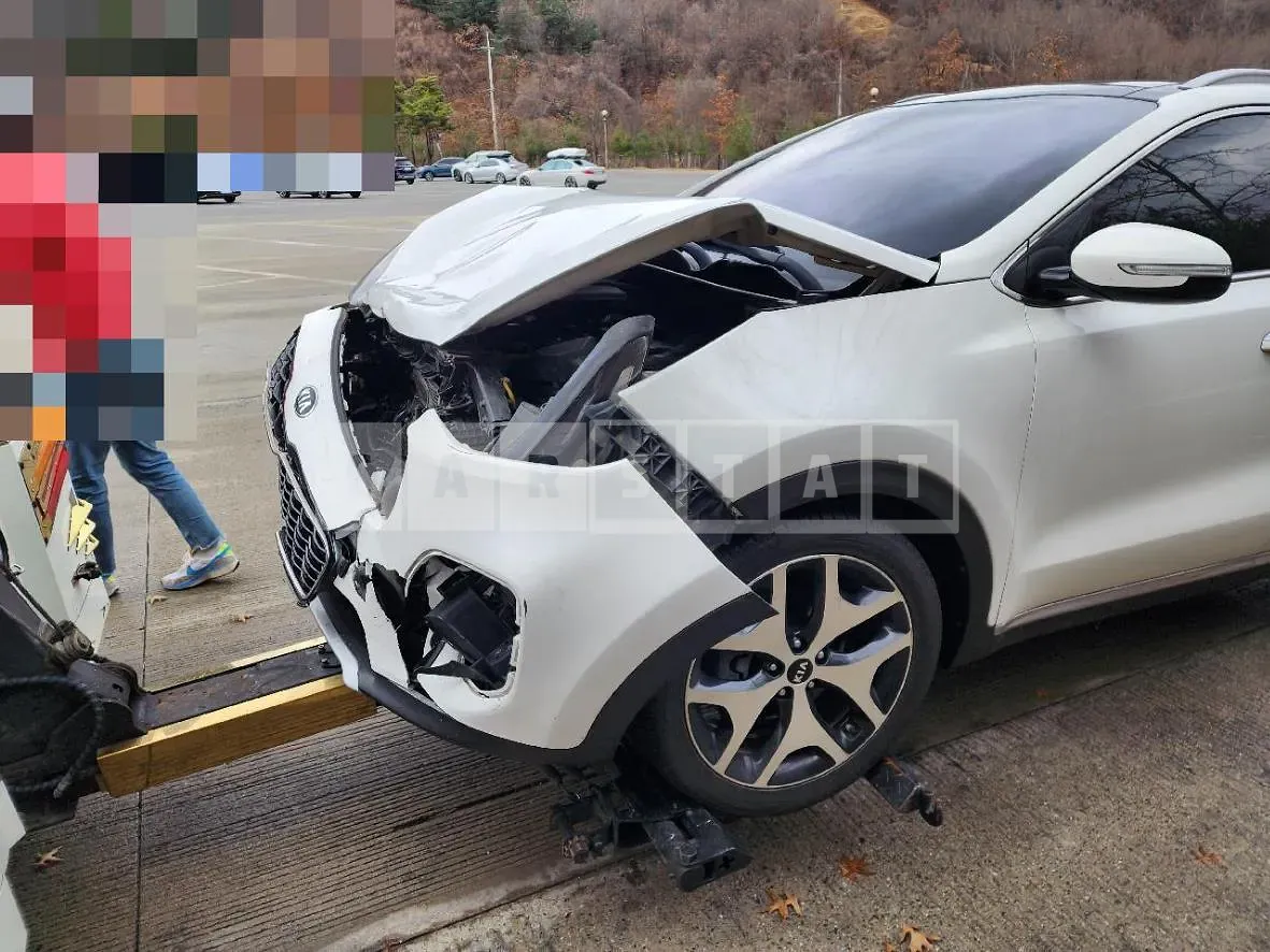 Photo 2 of 7: 2015 Kia Sportage 2.0, VIN KNAPN813BGK015060 — Korean insurance auction