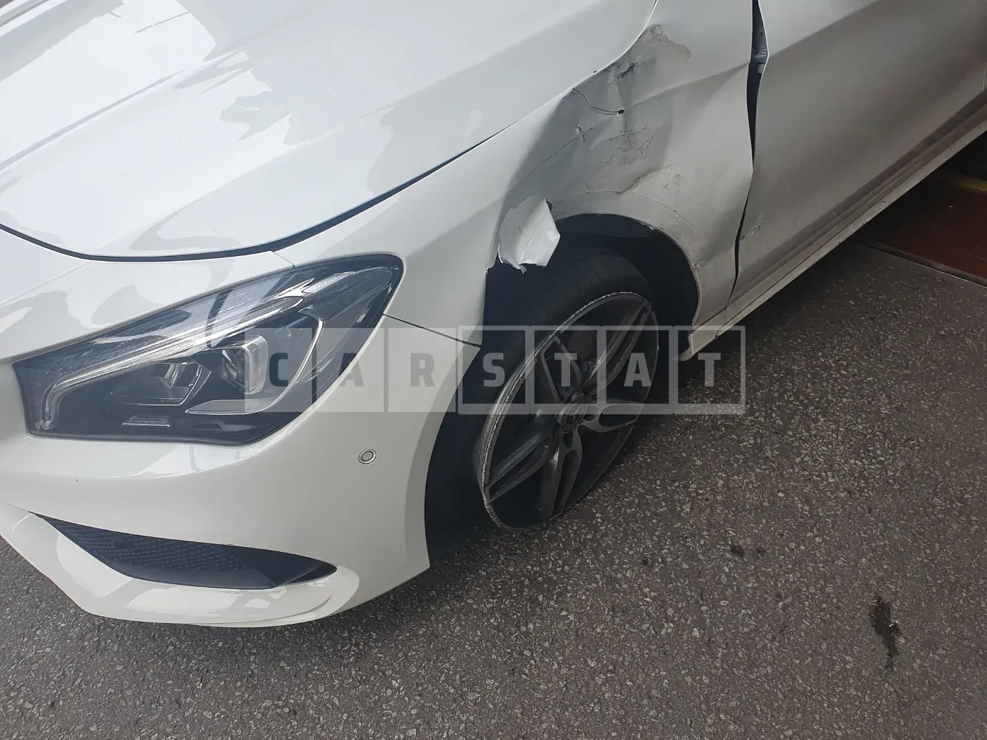 Photo 2 of 6: 2018 Mercedes-Benz CLA220 — Korean insurance auction