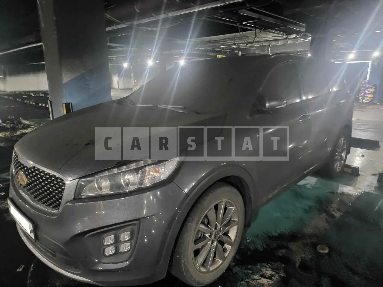 Photo 2 of 7: 2015 Kia Sorento, VIN KNAPH81ABGA128133 — Korean insurance auction