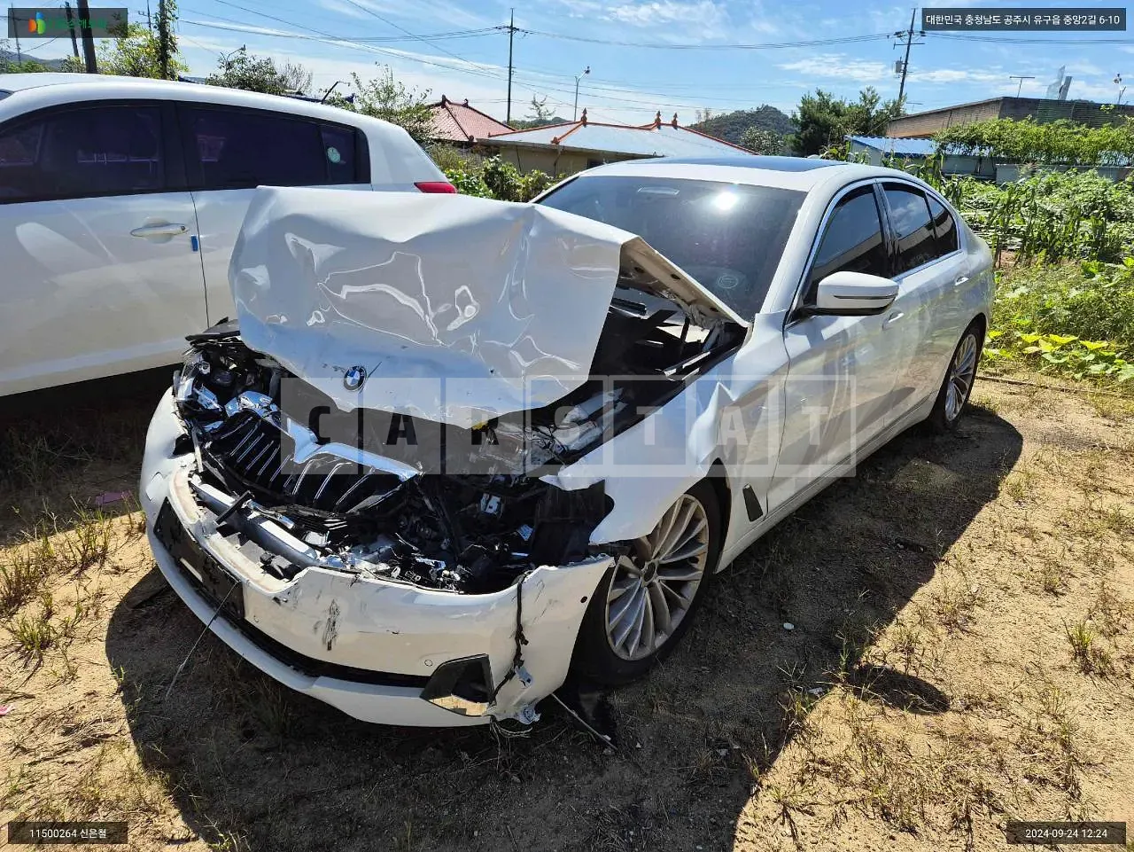 Photo 2 of 19: 2021 BMW 520i, VIN WBA11BH01MCG21866 — Korean insurance auction