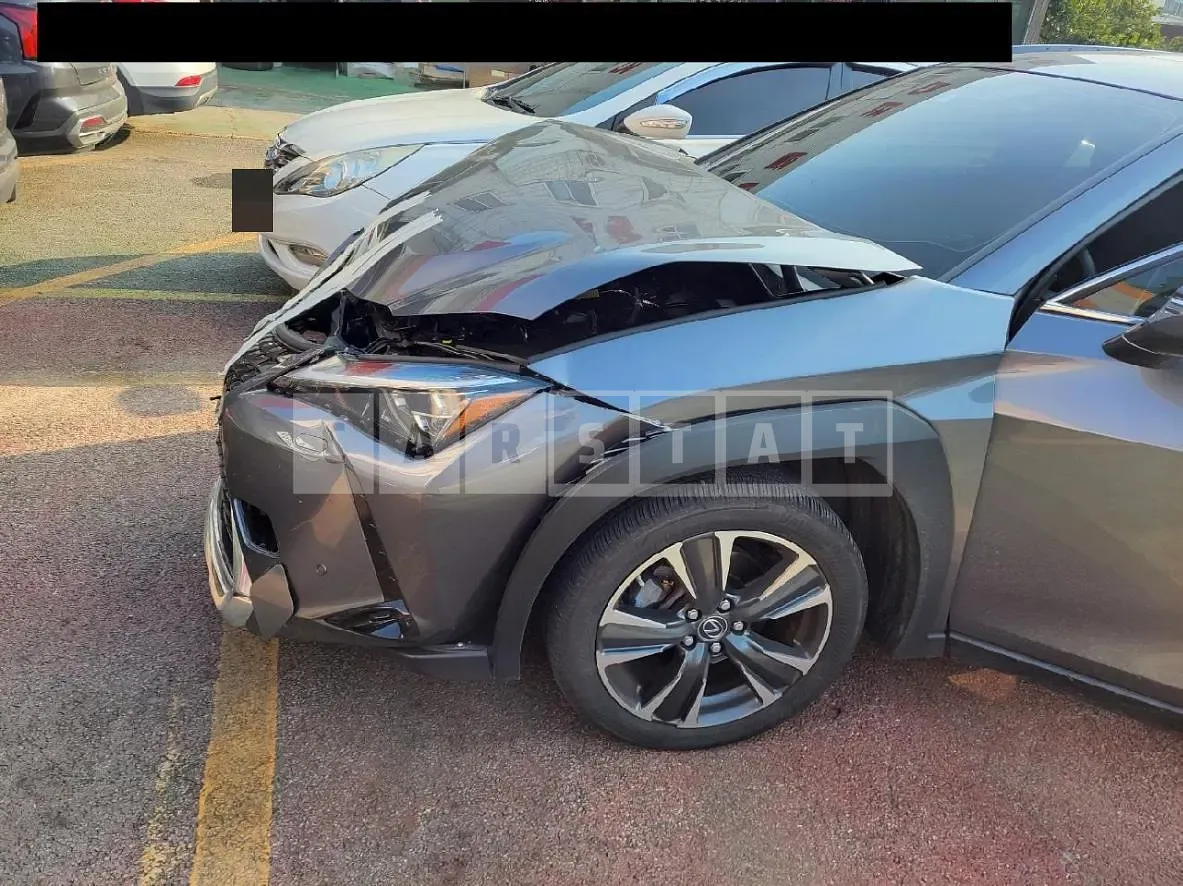Photo 2 of 9: 2020 Lexus UX250h AWD, VIN JTHL9JBH7L2035363 — Korean insurance auction