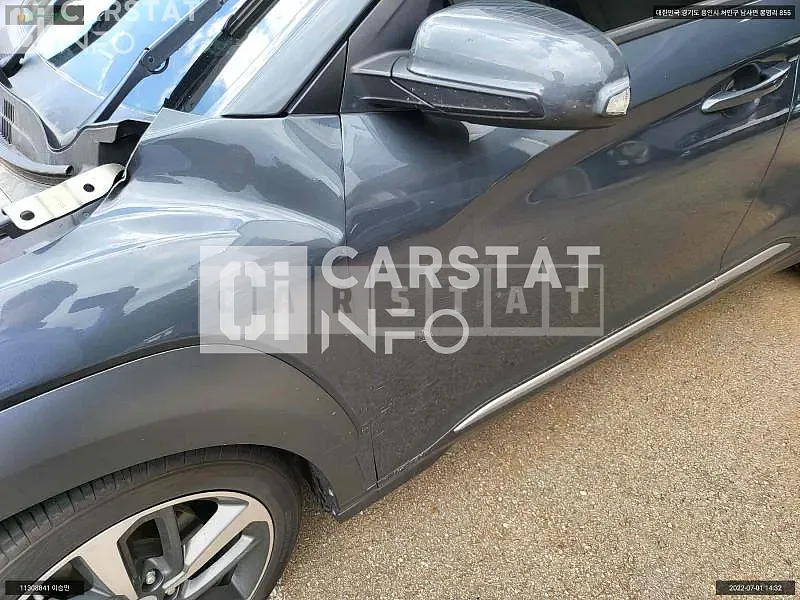 Photo 2 of 8: 2018 Hyundai Kona, VIN KMHK4815GJU067809 — Korean insurance auction
