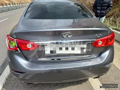 Photo 1 of 18: 2015 Infiniti Q50 2.2d, VIN JNKDV71E9FM530568 — Korean insurance auction