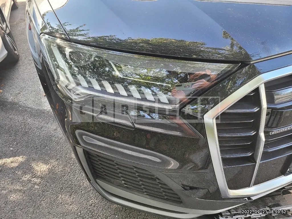 Photo 2 of 50: 2021 Audi Q7 45 TDI quattro, VIN WAUZZZ4M4MD034453 — Korean insurance auction