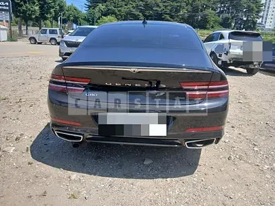 Photo 1 of 24: 2023 Genesis G80, VIN KMTGC41DDRU198408 — Korean insurance auction