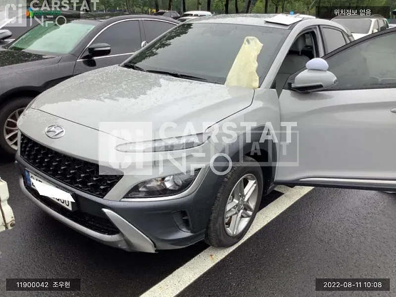 Photo 2 of 6: 2021 Hyundai Kona, VIN KMHK3813GNU863763 — Korean insurance auction