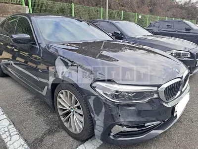 Photo 1 of 34: 2018 BMW 530i xDrive, VIN WBAJD9108JWC83306 — Korean insurance auction