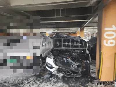 Photo 1 of 6: 2018 Hyundai Santa Fe DM 2.0 (4WD) — Korean insurance auction