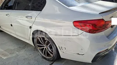 Photo 1 of 28: 2017 BMW 530i xDrive, VIN WBAJD9107HG477181 — Korean insurance auction