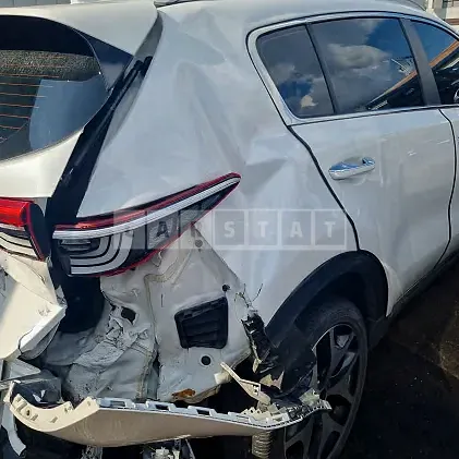 Photo 2 of 9: 2018 Kia Sportage, VIN KNAPN813BJK535573 — Korean insurance auction