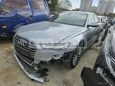 Photo 1 of 6: 2016 Audi A6 40 TDI quattro, VIN WAUZZZ4G3GN159937 — Korean insurance auction