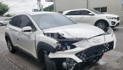 Photo 1 of 40: 2022 Hyundai Kona — Korean insurance auction