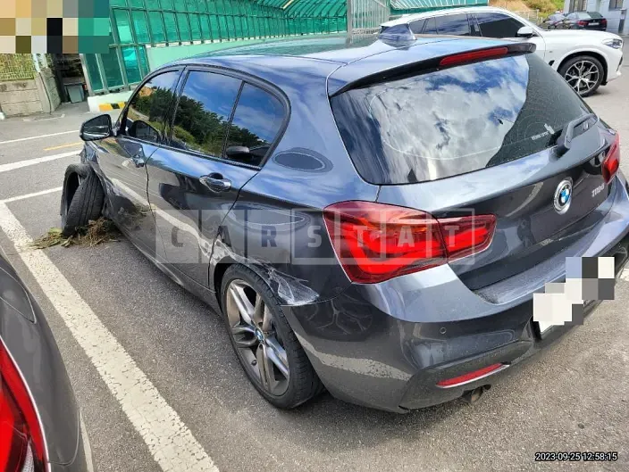 Photo 2 of 15: 2018 BMW 118d, VIN WBA1S5106J5K35059 — Korean insurance auction