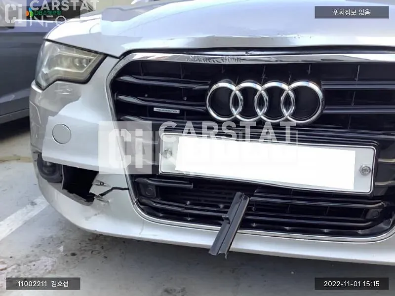Photo 2 of 11: 2015 Audi A6 45 TDI quattro, VIN WAUZZZ4G4FN032967 — Korean insurance auction