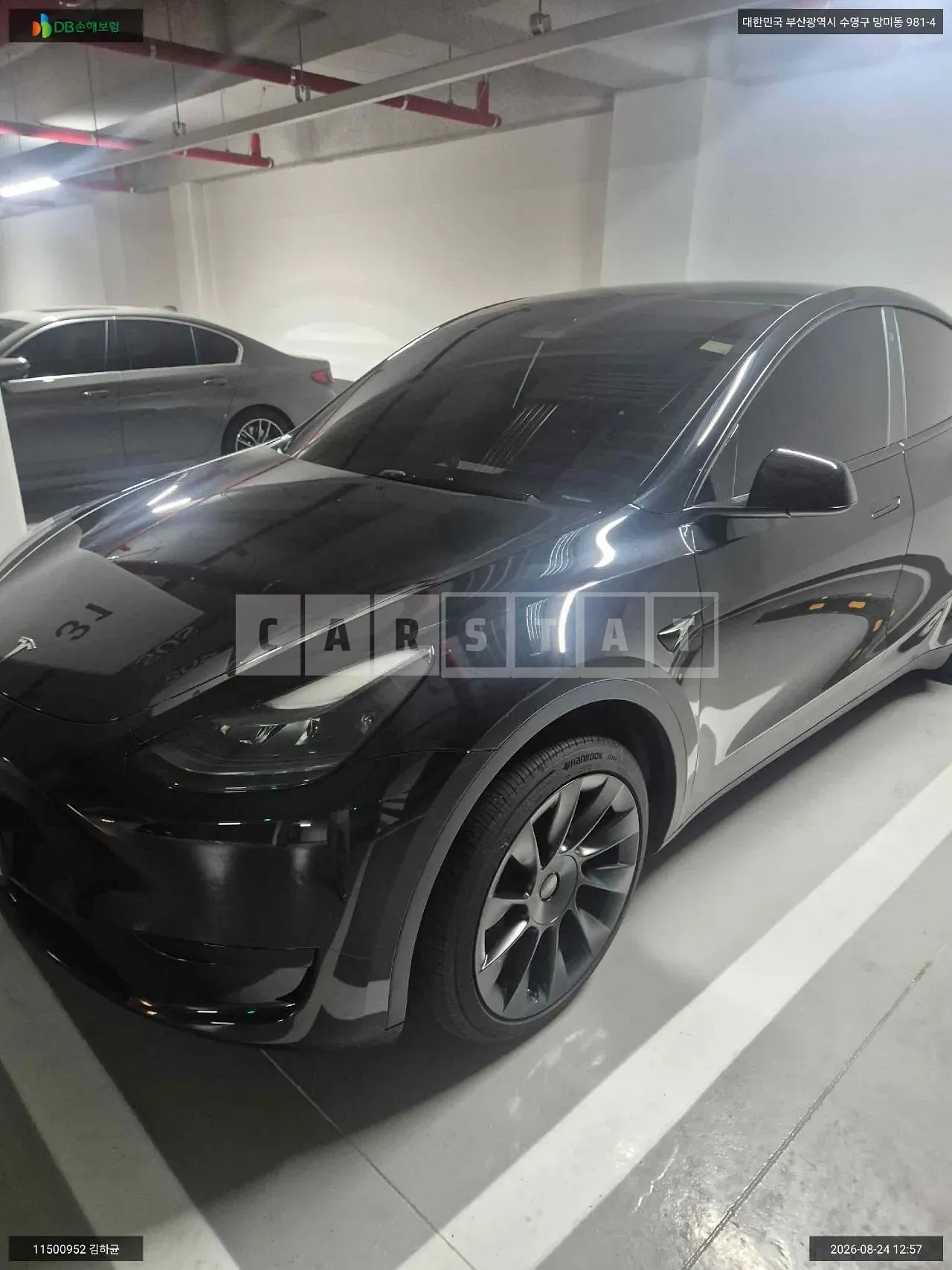 Photo 2 of 11: 2024 Tesla Model Y RWD, VIN LRWYGCFS0RC425817 — Korean insurance auction