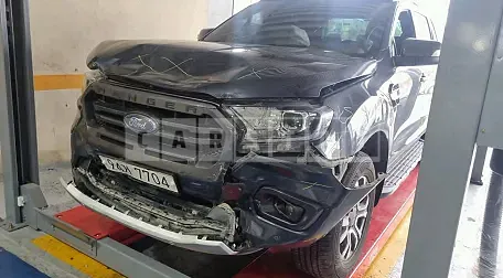 Photo 2 of 20: 2021 Ford Ranger Wildtrak, VIN 6FPPXXMJ2MLS56779 — Korean insurance auction