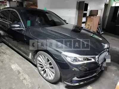 Photo 1 of 18: 2016 BMW 740Li xDrive, VIN WBA7E4102GGU98643 — Korean insurance auction
