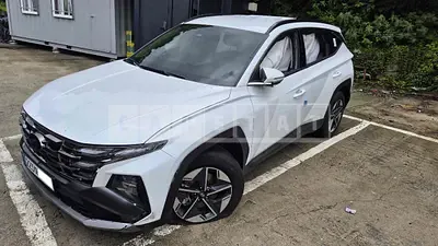 Photo 1 of 25: 2025 Hyundai Tucson Hybrid, VIN KMHJC811BSU329822 — Korean insurance auction